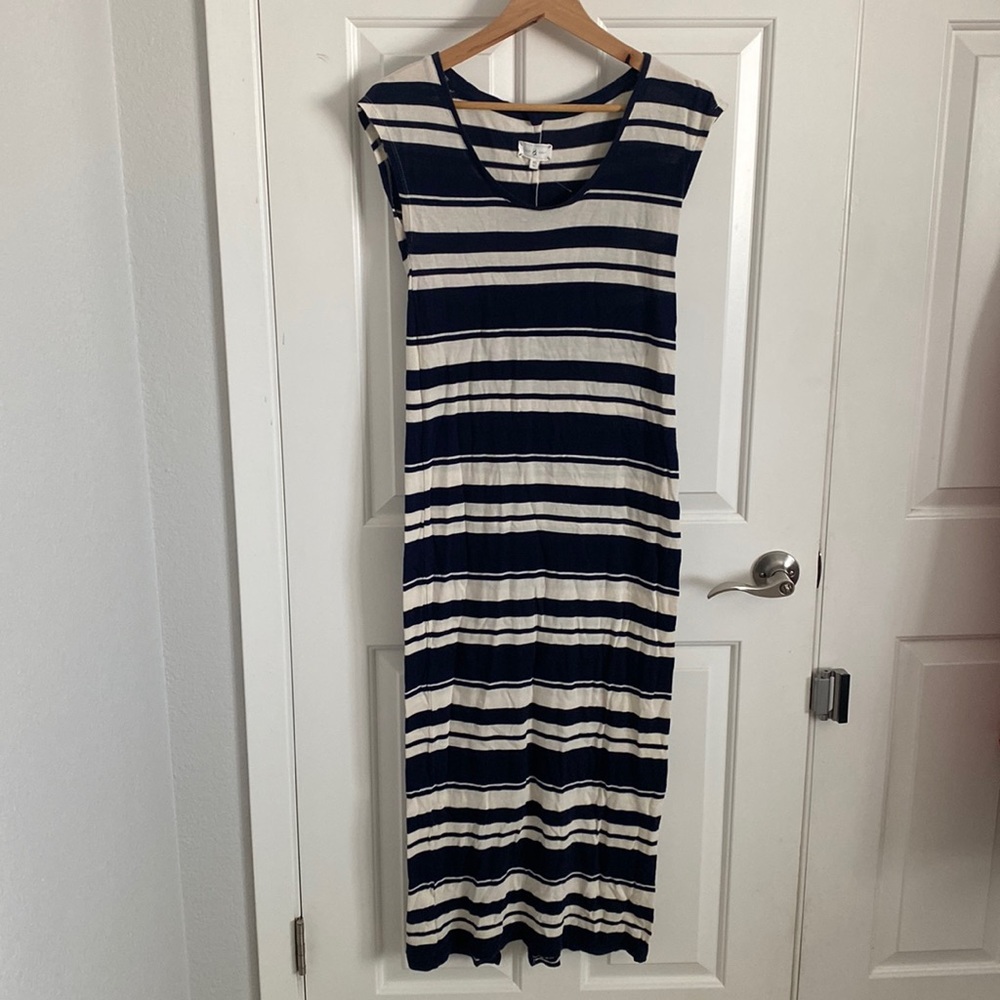 Lou & Grey maxi stripped dress size XS